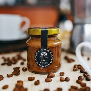 Včelařství Domovina Káva v medu Hmotnost: 160 g