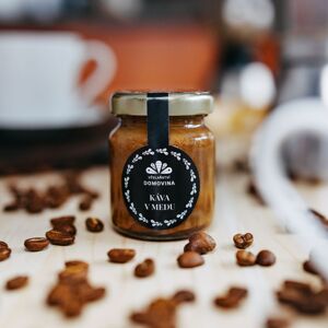 Včelařství Domovina Káva v medu Hmotnost: 70 g