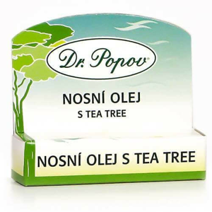 Dr. Popov Nosní olej s Tea Tree roll-on 6 ml