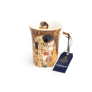 Hrnek v dárkovém balení - G.Klimt, Polibek, 500g