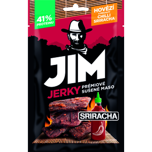 Jim Jerky Hovězí chilli Sriracha 23 g