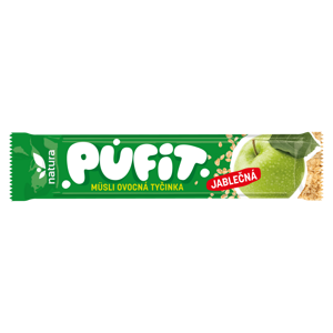 Josef’s snacks Pufit jablečná tyčinka 33 g