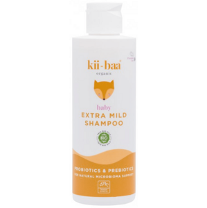 Kii-baa organic Extra jemný šampon 0+ s pro a prebiotiky 200 ml