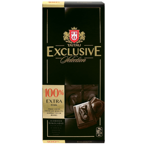 Taitau Exclusive Selection Hořká čokoláda 100% 90 g